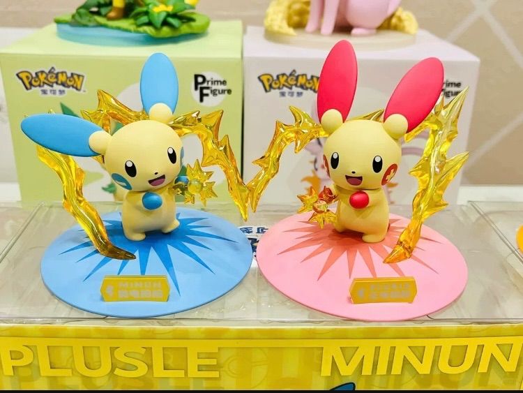 2体セット】 海外限定 プラスル マイナン フィギュア 正規品 ポケモン