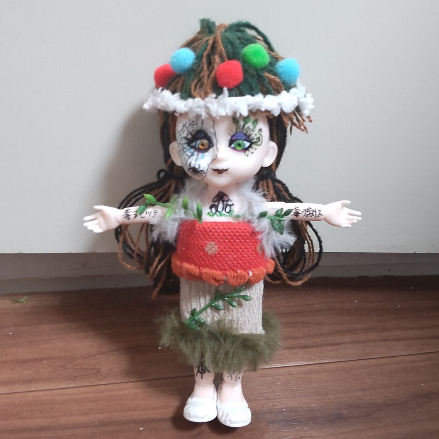 毒キノコの擬人化ドール 女の子 第5弾 「毒をもって毒を制すどくきのこ