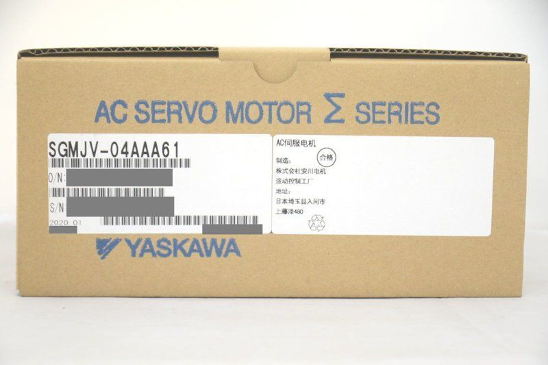 新品 安川 SGMJV-04AAA61 サーボモータ YASKAWA サーボモーター - 土日