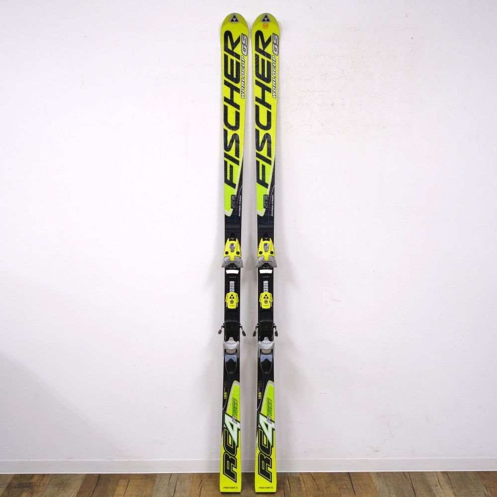 スキー板/FISCHER RC4 WORLD CUP 際どく GS 188cm