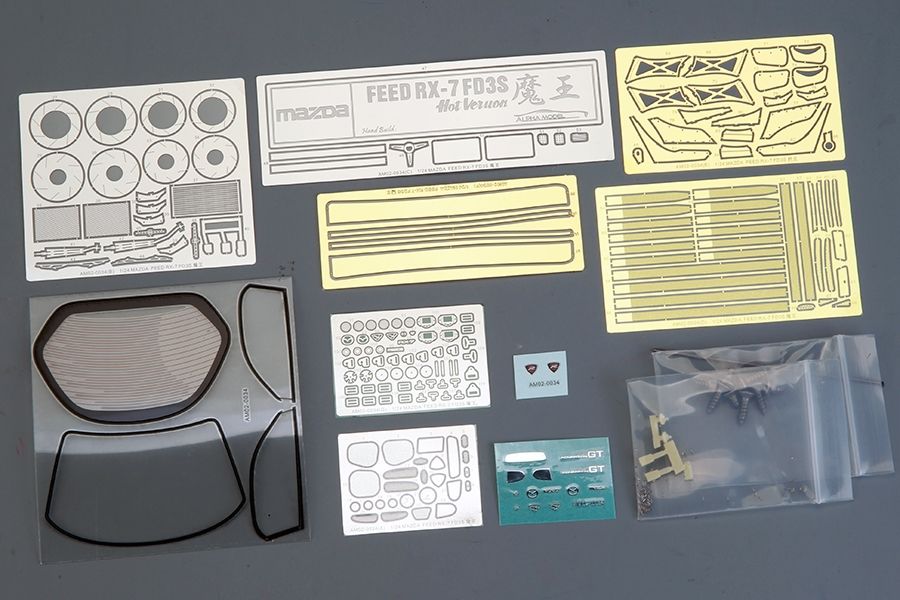 ホビーデザイン HOBBY DESIGN 1/24 Alpha Model マツダ RX7 FD3S Feed