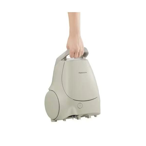 Panasonic パナソニック 電気掃除機 軽量コンパクト-ハイパワー 紙パック式 コード式 MC-PJL23A-C ベージュ