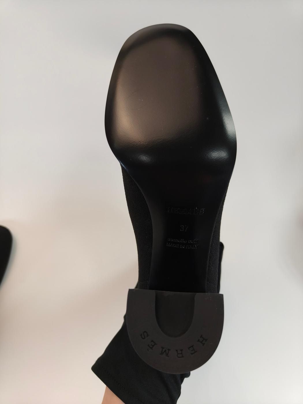  HERMES エルメス ショートブーツ ジェナ 90 サイドゴア サイズ37 24 cm 管理番号 10377 サイドゴアブーツ ブーツ