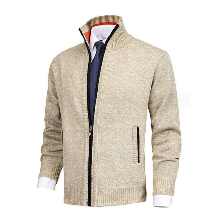 ヒルトン戸賀ニット 立ち襟カーディガン XL 戸賀敬城氏プロデュース TOGA CARDIGAN | HILTON × HIROKUNI