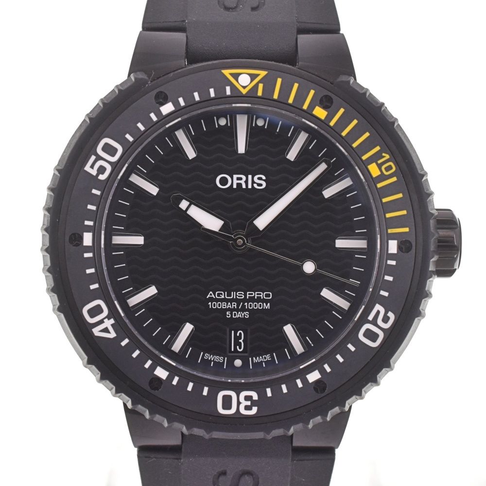 オリス ORIS 01 400 7767 7754 アクイス プロデイト 自動巻き メンズ 箱 保証書付き I 142573