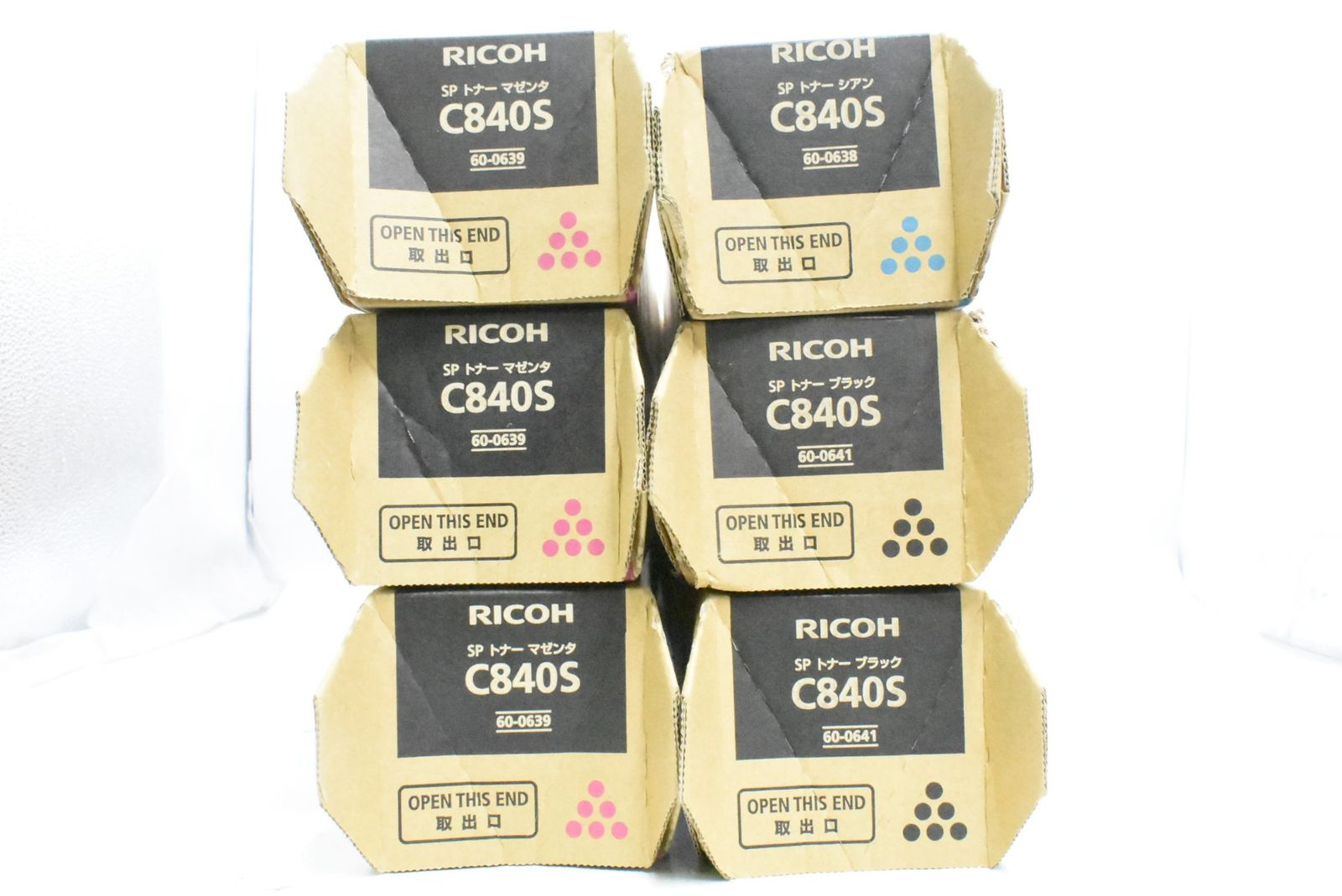 RICOH 純正 トナー C840S 3色6本 シアン マゼンタ ブラック リコー ITBA08KLJ68G-D-N32-byebye CHRISTIANNAURATH_COM_BR