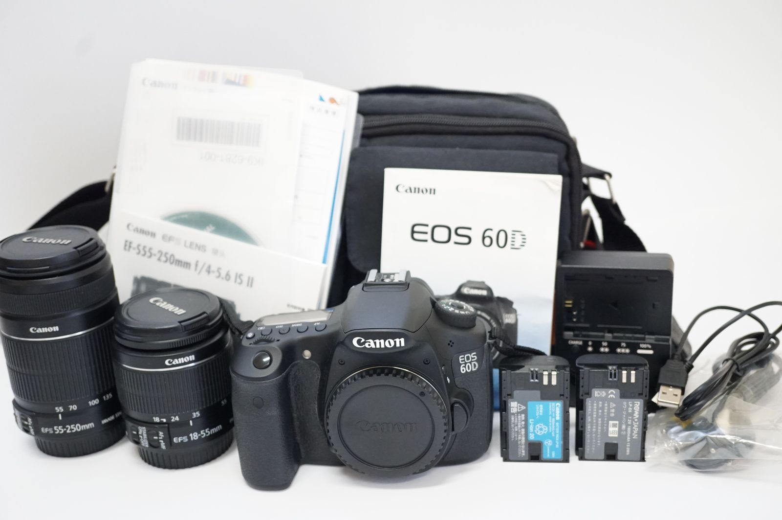 EOS60Dとシグマのレンズ Canon EOS 60D 本体＋SIGMA高倍率ズームレンズ