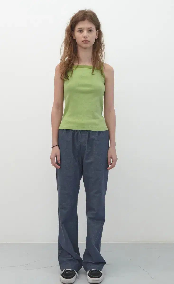 ヴィンテージ バンディング ブーツカット パンツ indigo