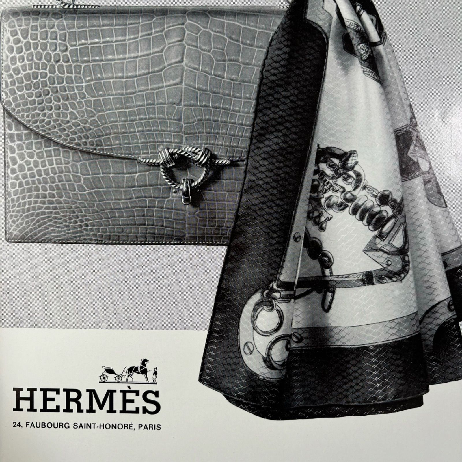 エルメスHERMESアンティークビンテージ（ヴィンテージ ）広告アドポスター額付 1931 広告＞HERMES エルメス ポスター ヴィンテージ アート