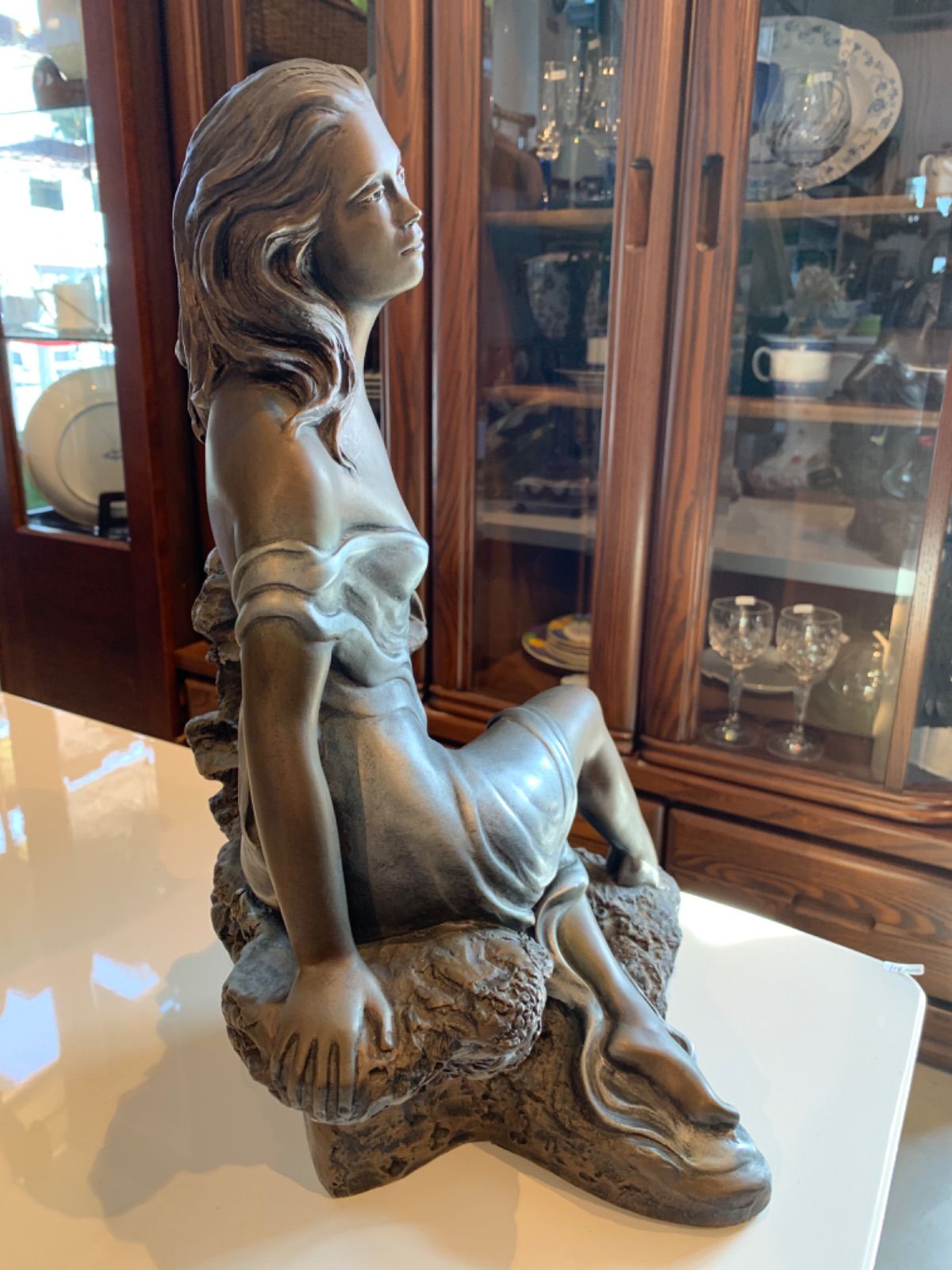 クメール 青銅 ガルーダ像 バイヨン期 アンコールワット 仏像 骨董 古