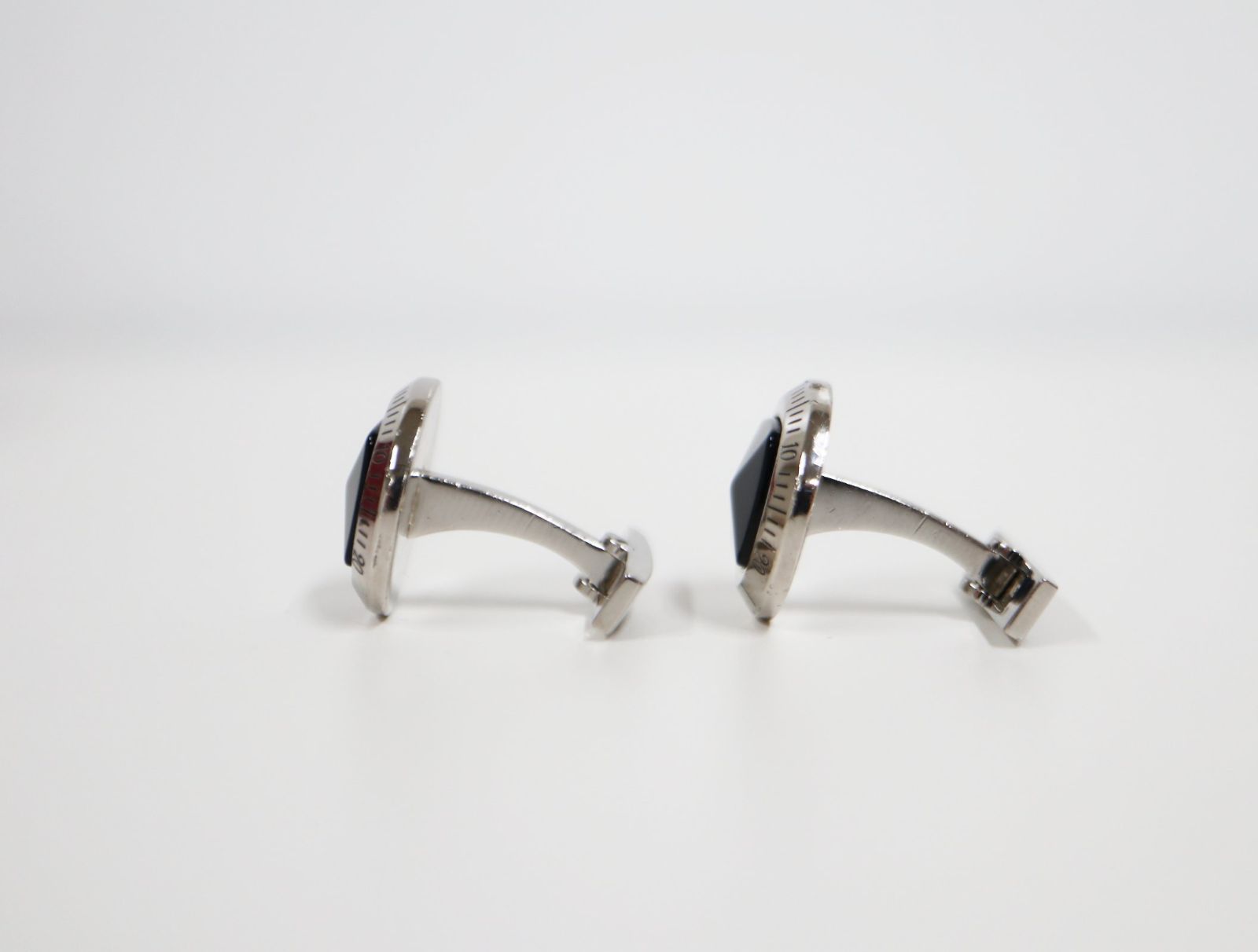 カルティエ CARTIER パシャシータイマー シルバー SV925 ブラック ラッカー カフス メンズ アクセサリー カルティエ CARTIER パシャシータイマー シルバー SV925 ブラック
