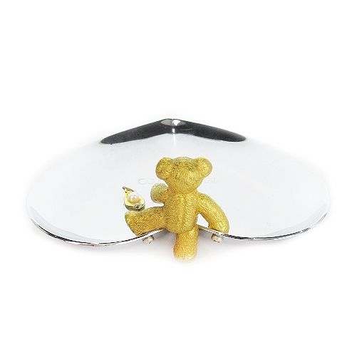 ミキモト MIKIMOTO GINZA BEAR アクセサリートレイ ジュエリートレイ