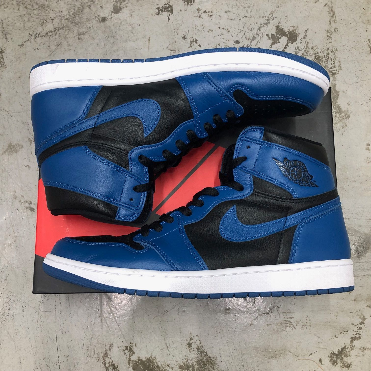 国内正規 NIKE AIR JORDAN 1 RETRO HIGH OG MARINA BLUE 555088-404 ダークマリーナブルー  ジョーダン1 スニーカー ナイキ 30cm 68068A - メルカリ