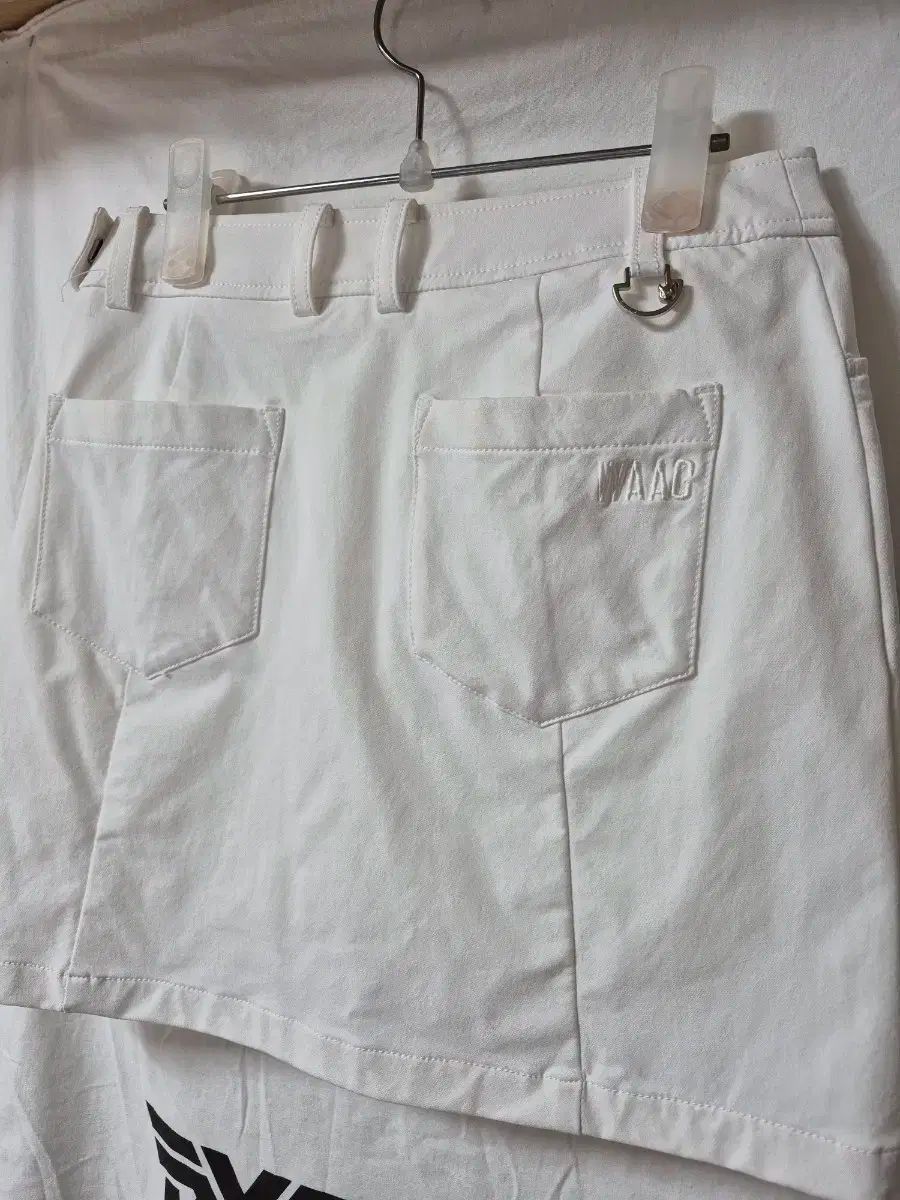 WAAC ゴルフ スカート 0 61cm WAACワック ゴルフウェア ホワイト