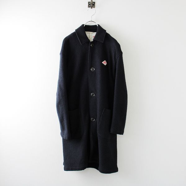 DANTON ダントン JD-8642 WBC ウールステンカラーコート 34