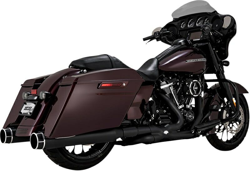 VANCE＆HINES TORQUER 450 スリップオンマフラー 2017年以降ツーリング|マシーン カット