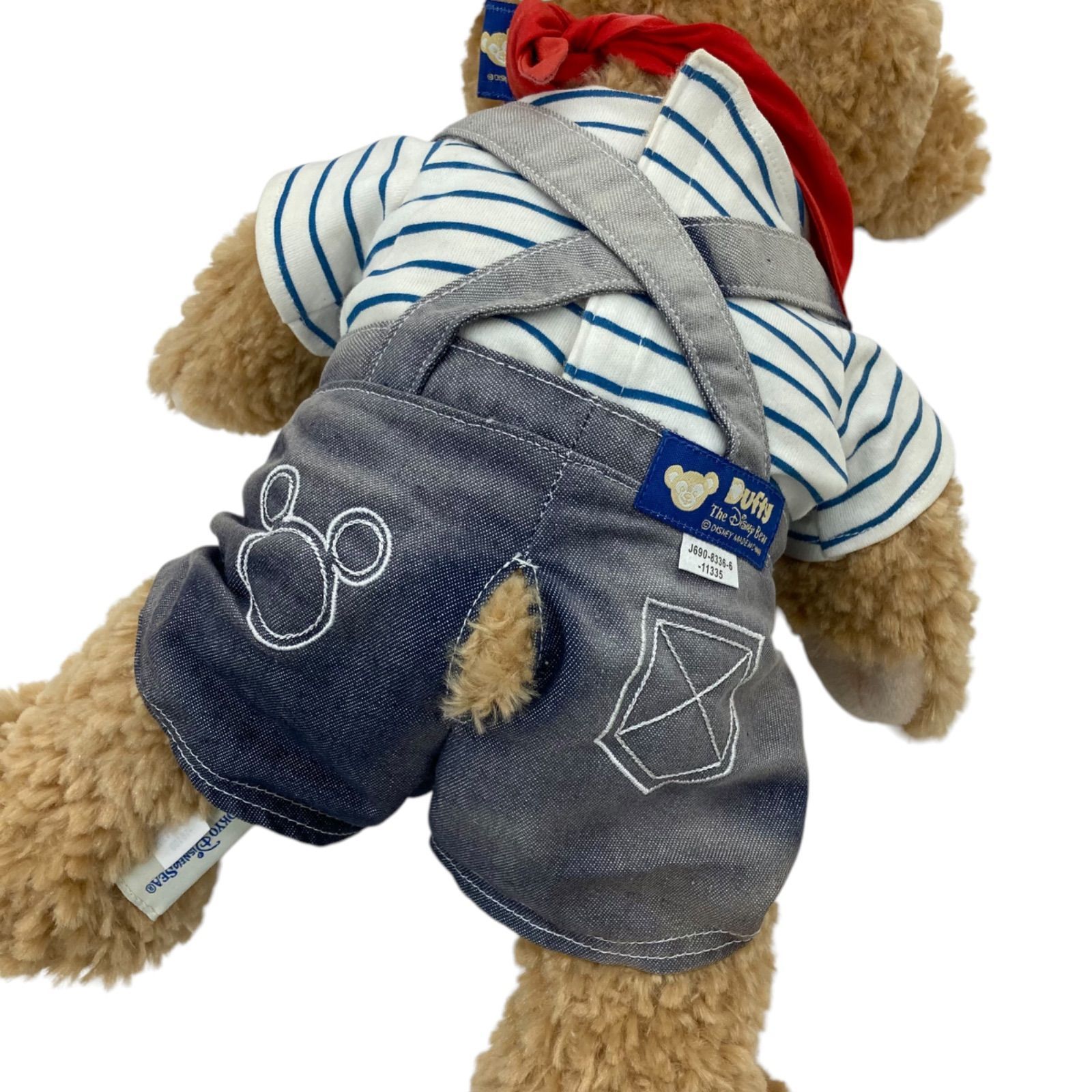 186001 現状品 Disney ディズニー ダッフィー ぬいぐるみ カチューシャ