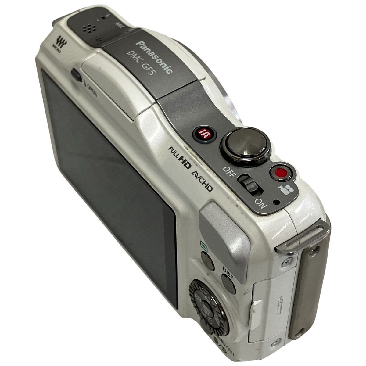 【美品】Panasonic DMC-GF5X ホワイト 14-42mmレンズ付き Panasonic LUMIX DMC-GF5X 14-42mm F3.5-5.6 ホワイト レンズ