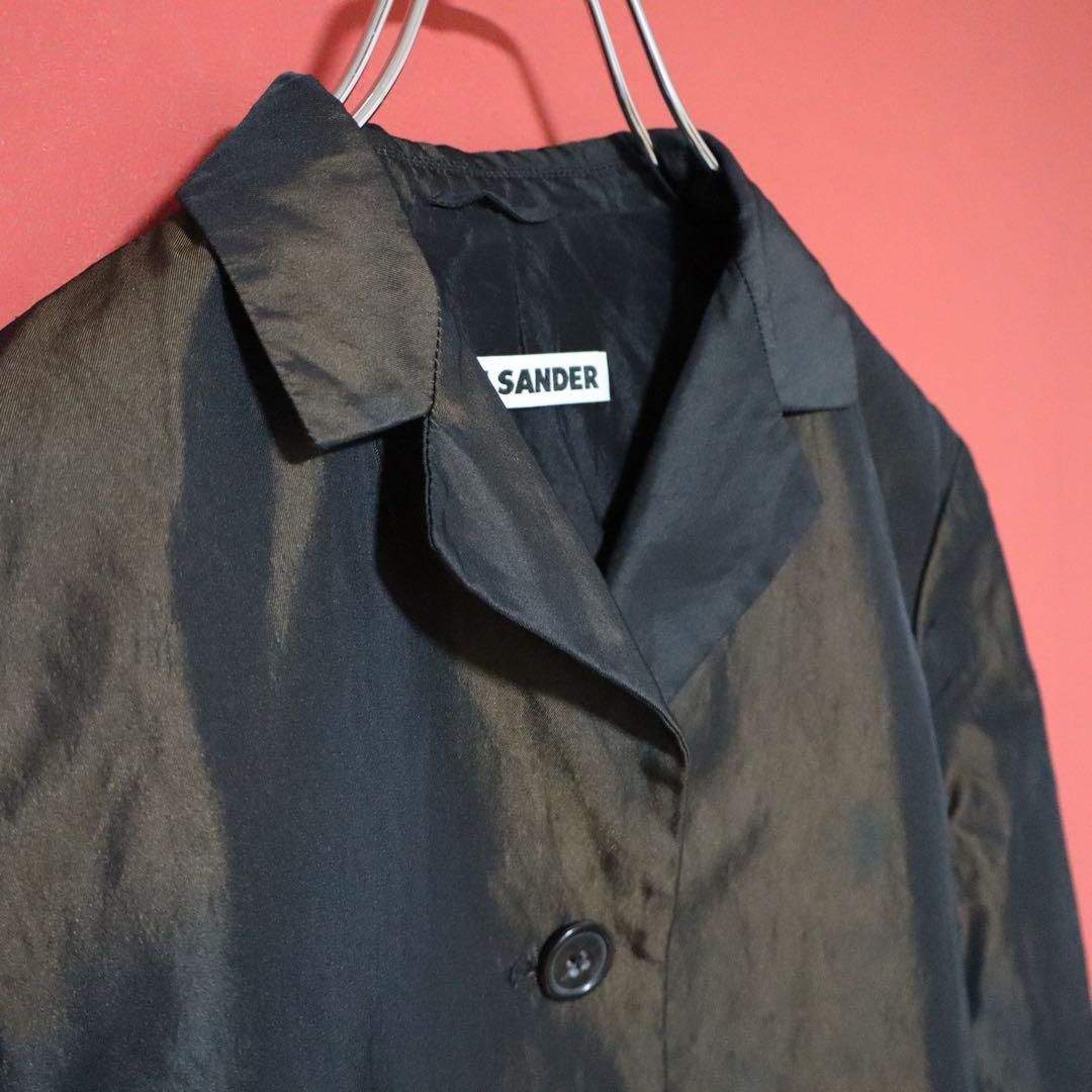 JIL SANDER シルクジャケット 38 ブラウン JIL SANDER シルクジャケット 38 ブラウン JIL SANDER シルク