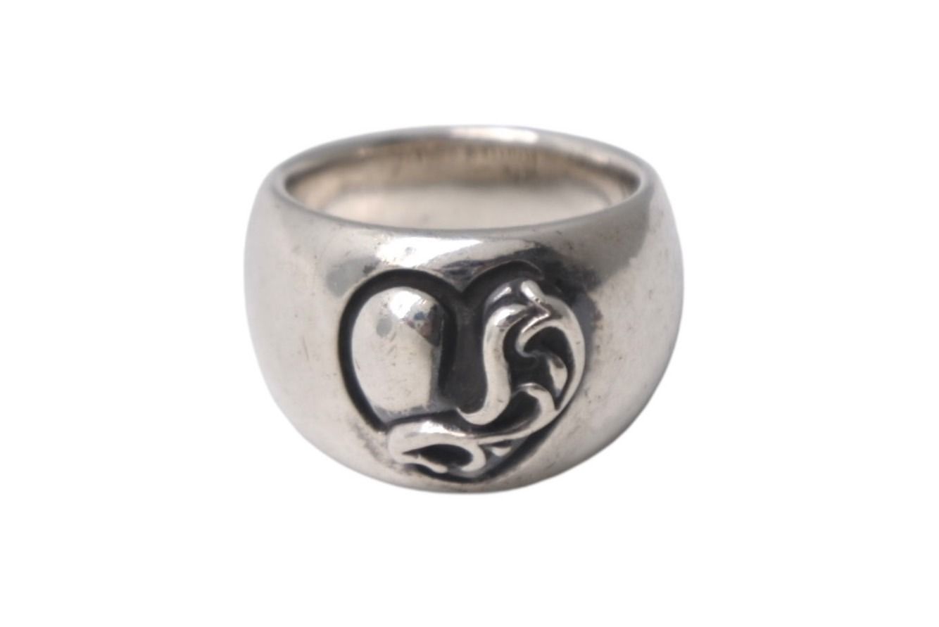 1995年 正規店購入 Chrome Hearts ハートインバンドリング 12 CHROME HEARTS クロムハーツ ハートインバンド リング 指輪 サイズ12号