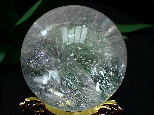 AAA級天然レインボー水晶丸玉YTHB86B1/339B04A AAA級天然レインボー水晶丸玉YTHB86B1/339B04A