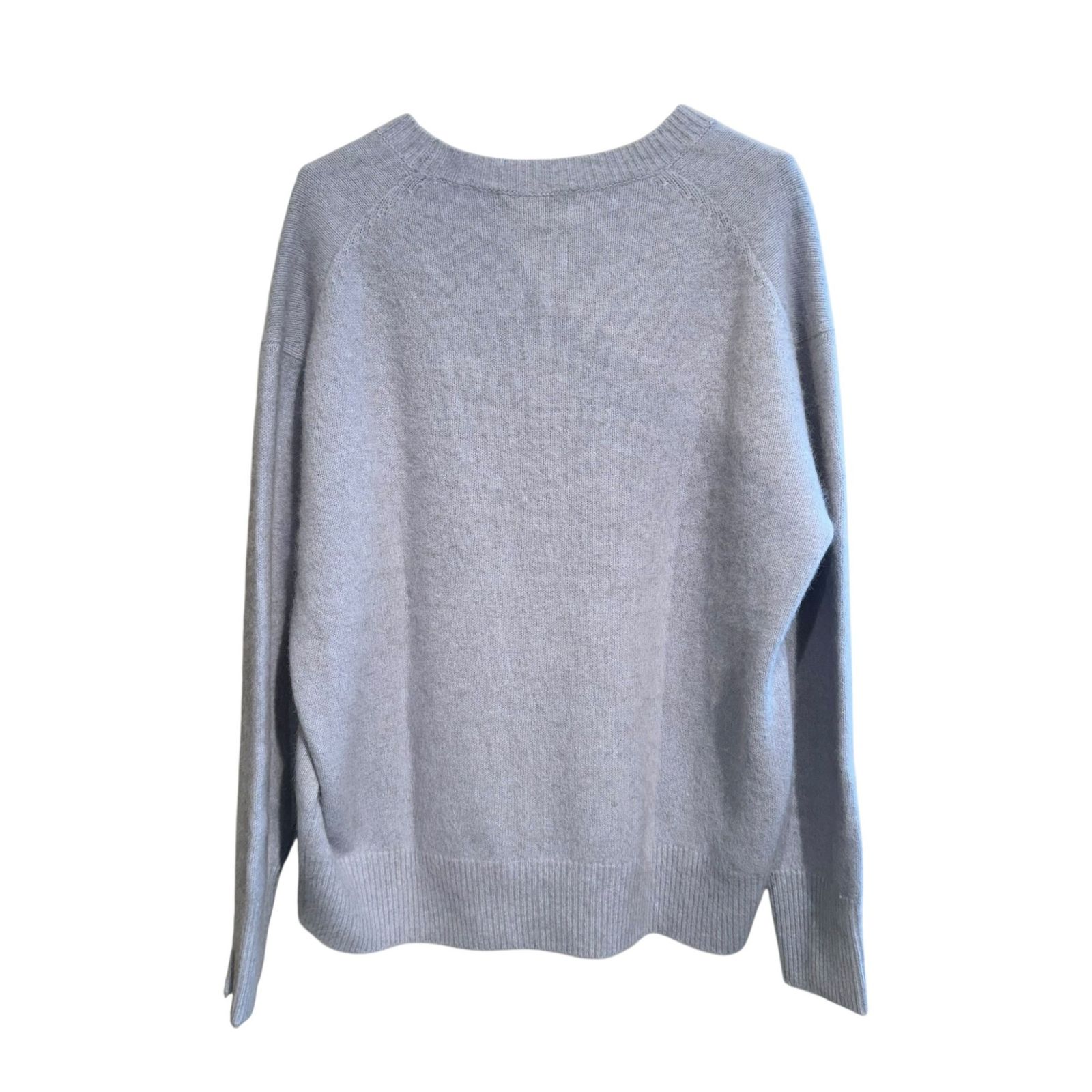 SLOBE IENA フォックスウールカシミヤプルオーバー　グレー 追加》フォックスカシミヤプルオーバー（ニット／セーター