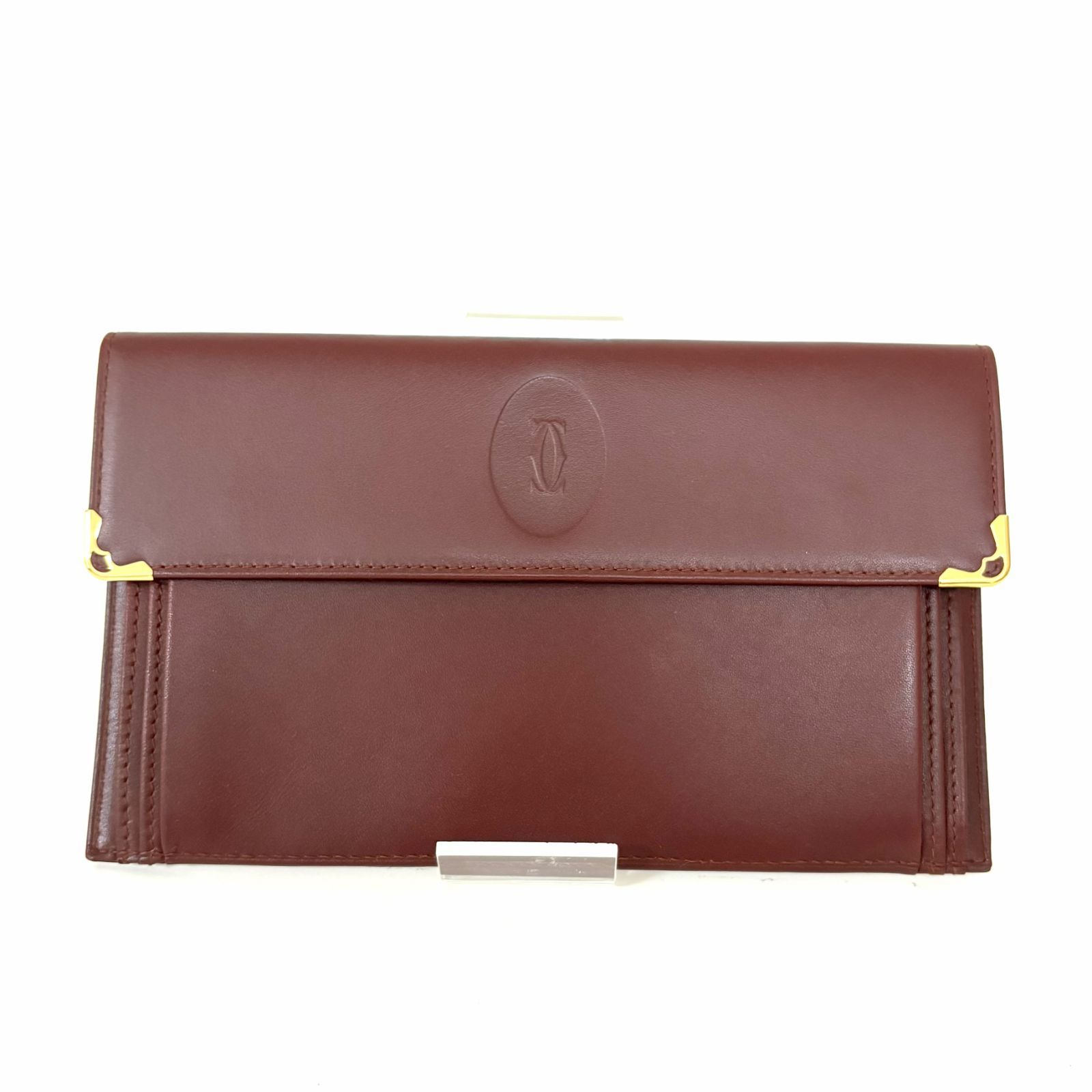 SD1012 美品！ Cartier カルティエ マストライン ボルドー
