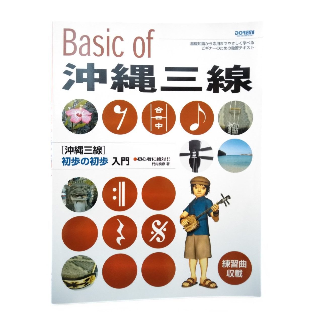 送料無料 本格 沖縄三線 蛇本皮 ハードケース付 やや傷や汚れ