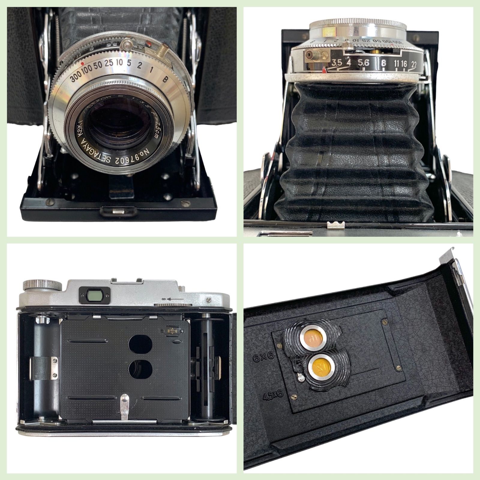 極上美品!超貴重品!】 ⭐️マミヤ 6/Mamiya-6 蛇腹(ジャバラ 極上美品!超貴重品!】 ⭐️マミヤ 6/Mamiya-6 蛇腹(ジャバラ