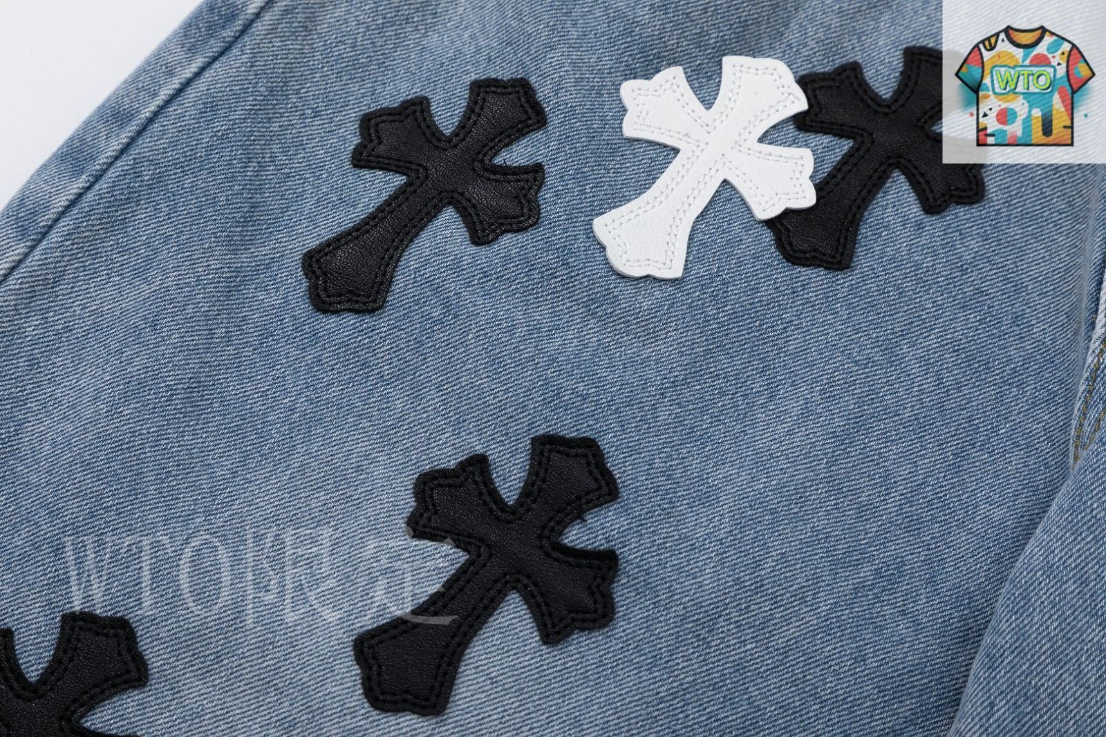 【激レア希少】Chrome Hearts 十字架刺繍 ビニー 激レア希少】Chrome Hearts 十字架刺繍 ビニー