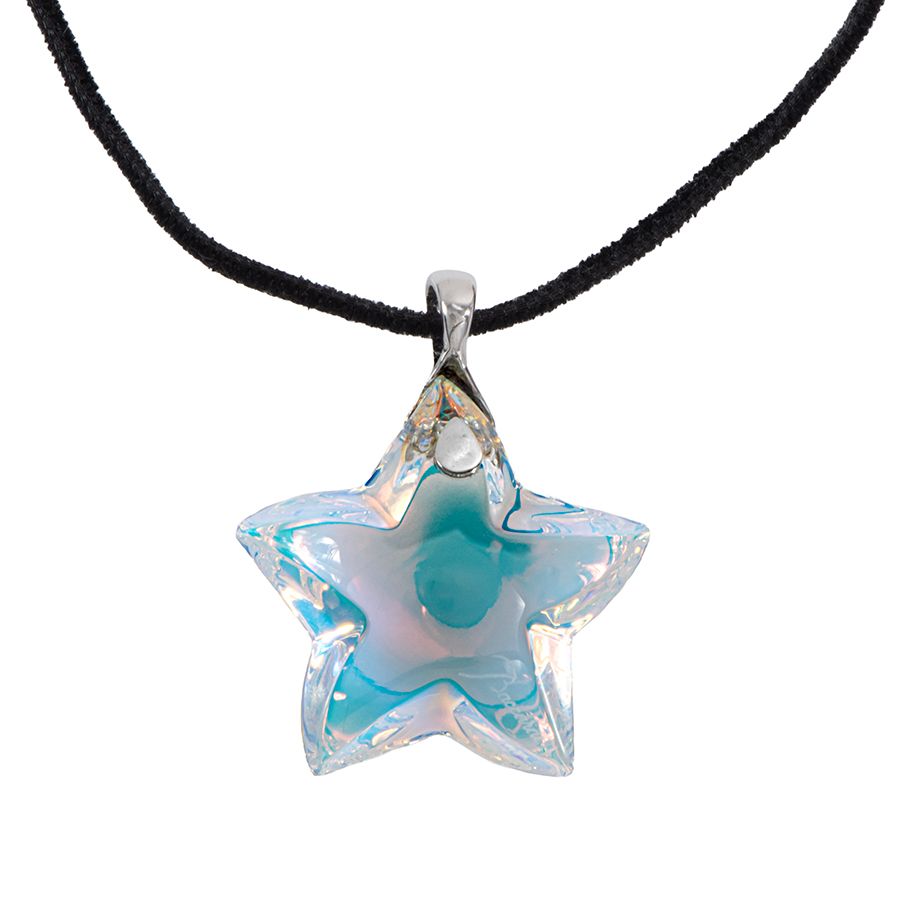 Baccarat バカラ イリゼ クリア スターレット ペンダント ネックレス