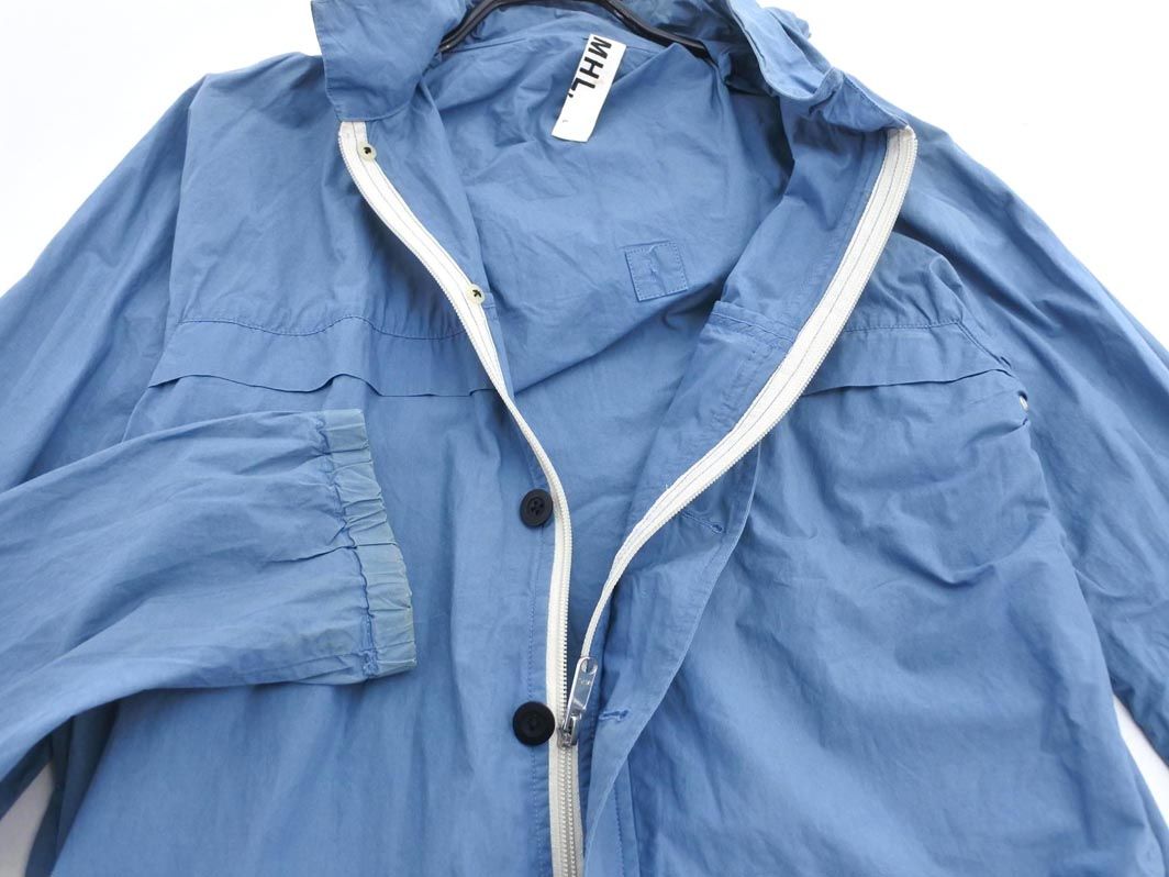 美品 MHL. パッカブル マウンテンパーカー マーガレットハウエル MHL エムエイチエル マーガレットハウエル マウンテンパーカー