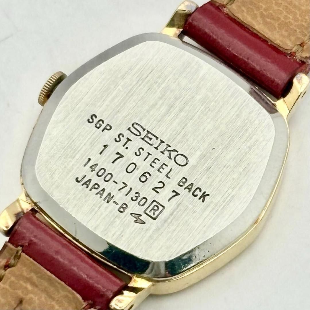 【美品/新品電池】 SEIKO セイコー レディース 腕時計 ドレス ゴールド 新品電池】SEIKO セイコー レディース 腕時計 ゴールド ドレス