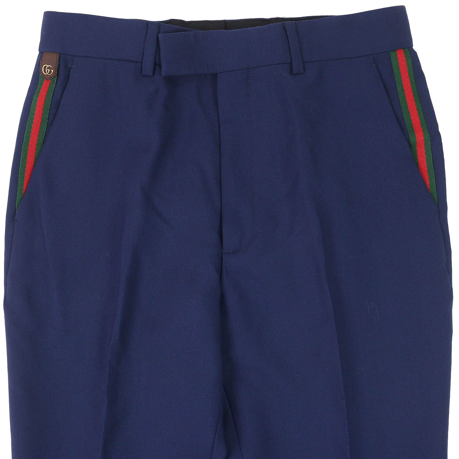 極美品△GUCCI グッチ 698813 ウール モヘア GGマーモント ウェブ  