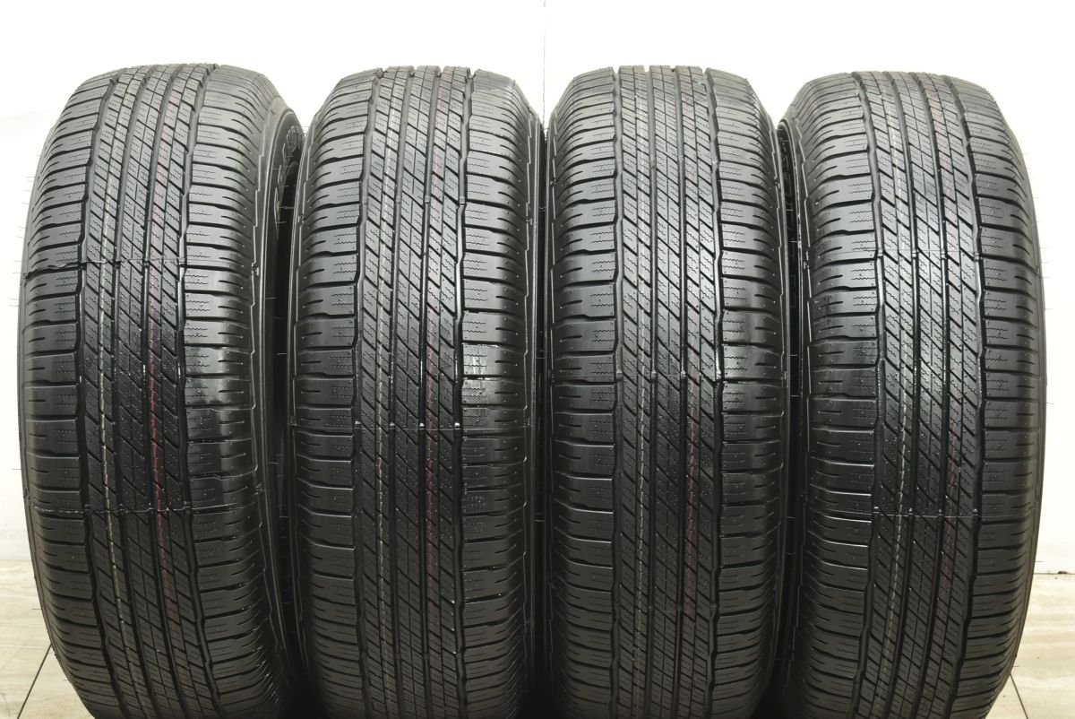 製 新車外し品 ダンロップ グラントレック AT23 265 70R16 ランクル70 プラド ハイラックスサーフ イボ ライン付き バリ溝
