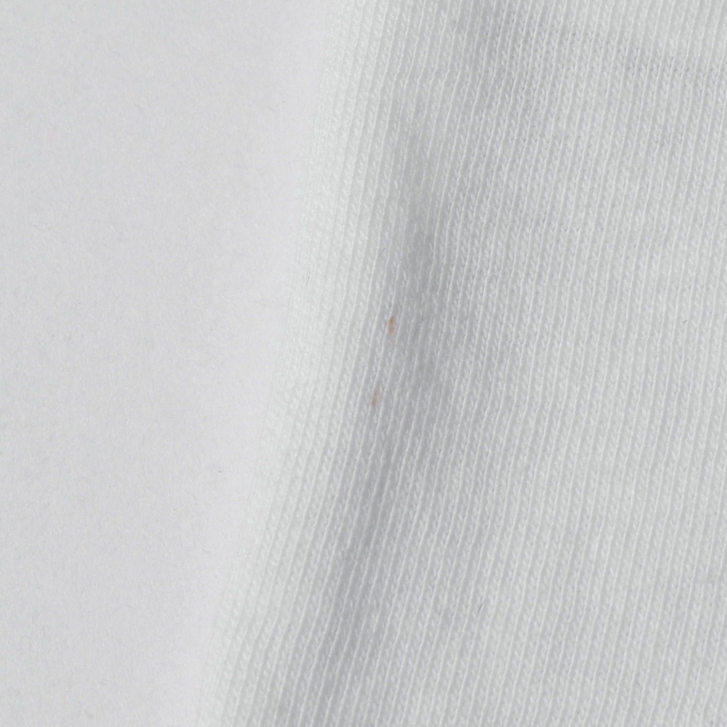 トップスMONCLER モンクレール Tシャツ サイズ:M 20AW フロッキー ベロア ロゴ グラフィック クルーネック 半袖 Tシャツ F20918C76510 829H8 ホワイト 白 トップス カットソー ブランド カジュアル 【メンズ】
