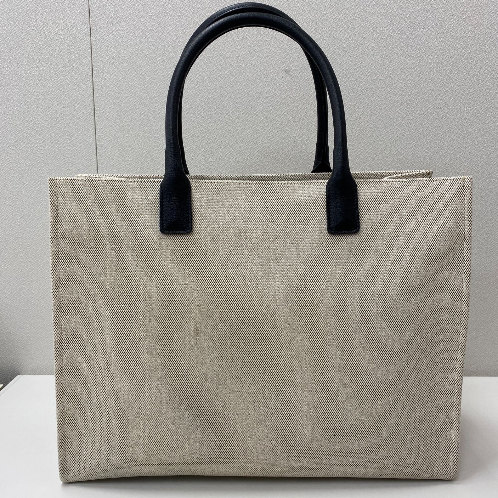 美品】 VERSACE ヴェルサーチ ラ メドゥーサ キャンバス ラージ トート  