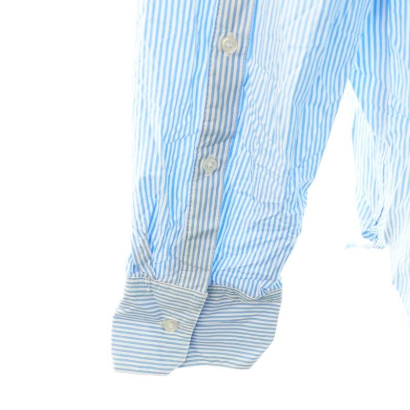 【美品】ミラオーウェン/袖スリット釦ダウンシャツ/サイズ0 ミラオーウェン Mila Owen 24SS 2サイズ袖スリット釦ダウン