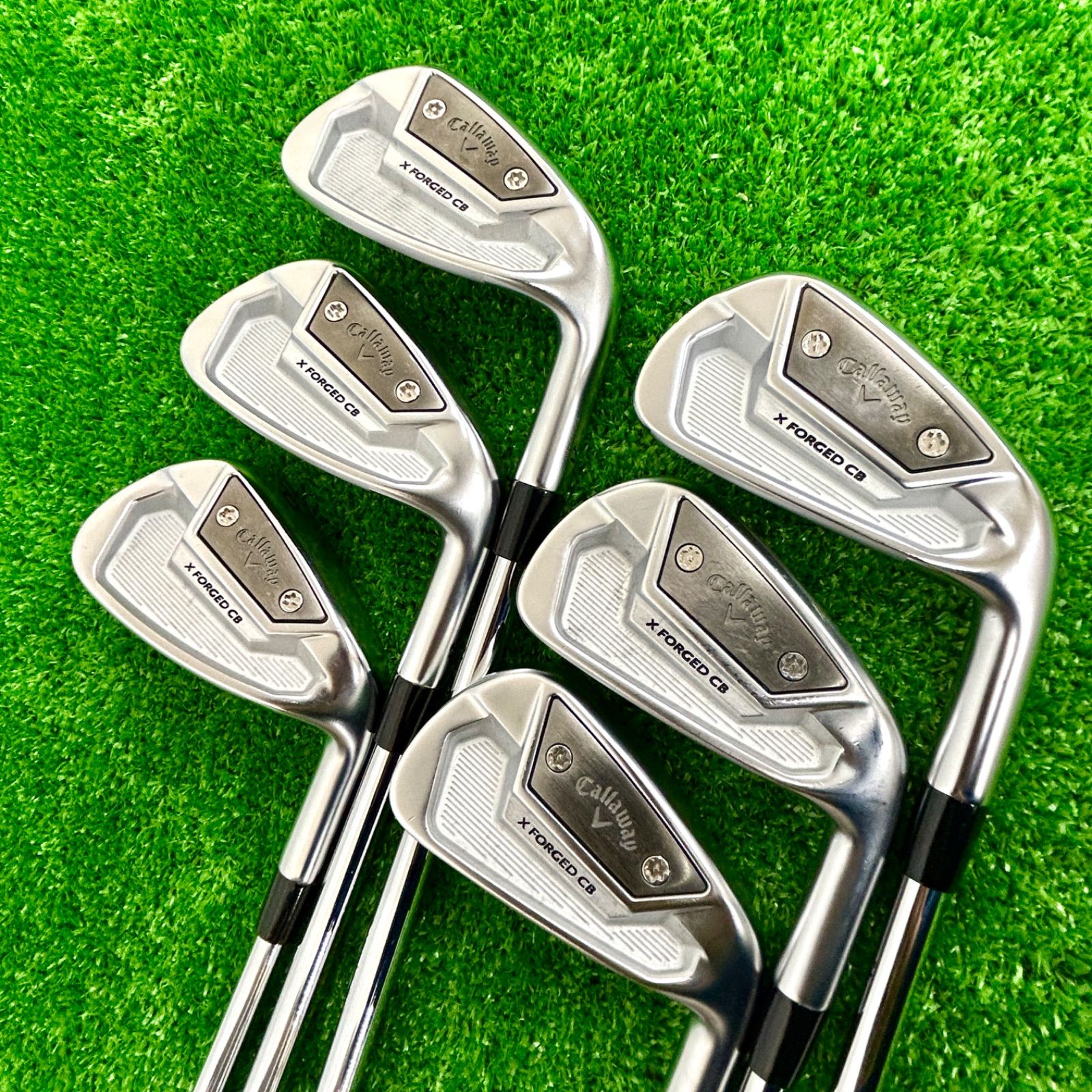 キャロウェイ X FORGED CB 21 アイアン 6本セット（5-9.P）N.S.MODUS3 TOUR120【S】モーダス120 - メルカリ