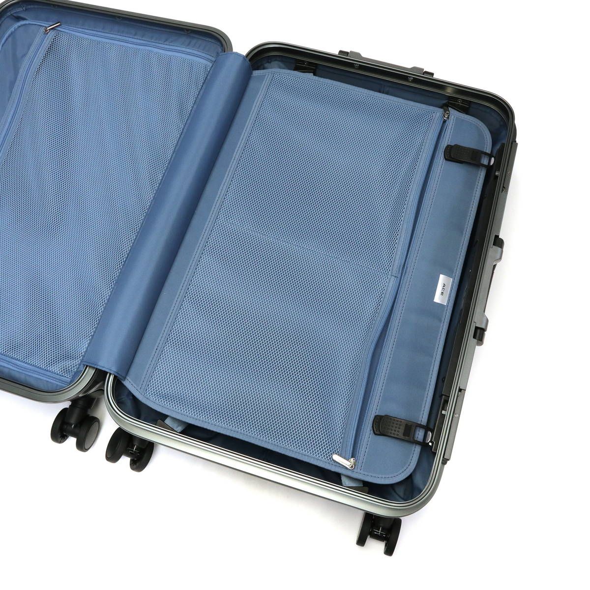 エース スーツケース ACE クレスタ2F Mサイズ 58L TSロック メンズ エース スーツケース ACE クレスタ2F Mサイズ 58L TSロック メンズ
