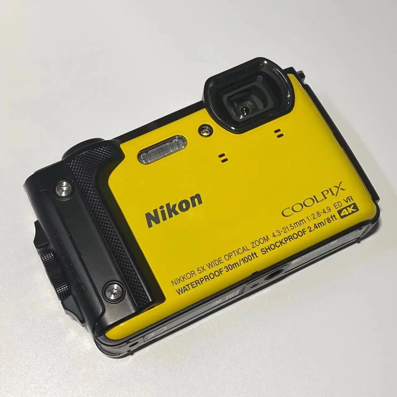 【中古動美品】Nikon COOLPIX W300 YELLOW動作確認済み