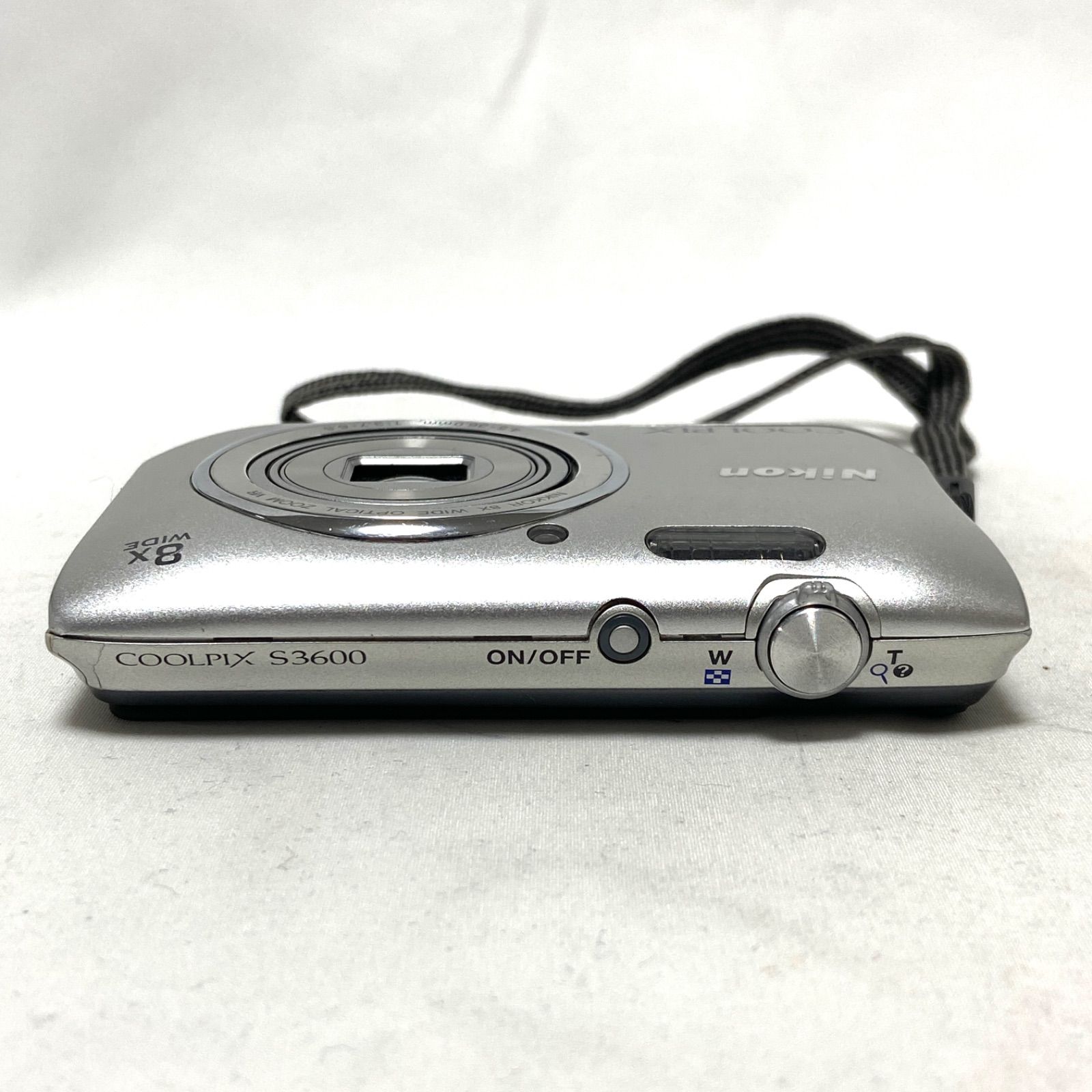 Nikon COOLPIX S3600 シルバー ニコン クールピックス NIKKOR 8X WIDE 