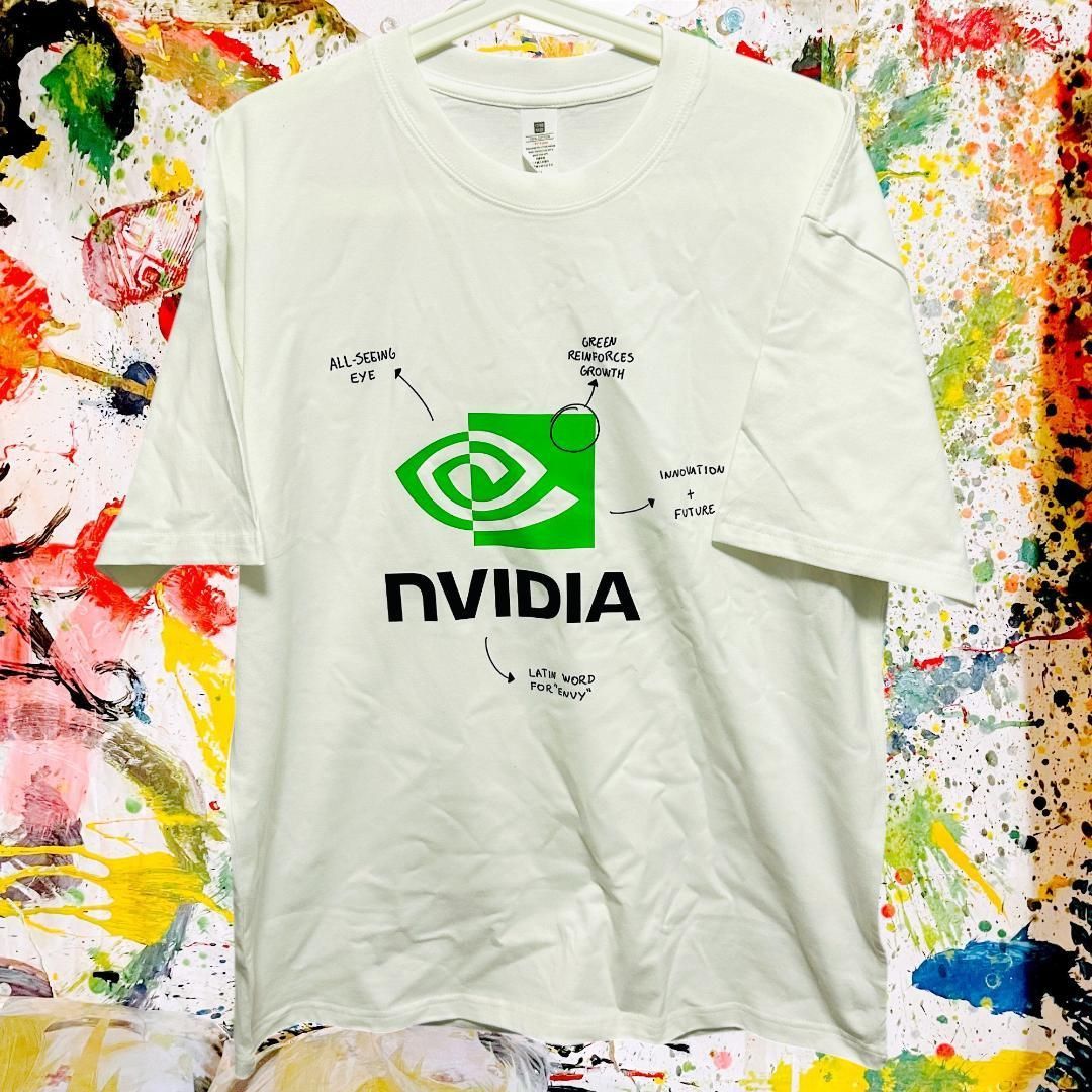 エヌビディア アバンギャルド リプリント Tシャツ 半袖 メンズ 投資家 株式 半導体 株式投資 機関投資家 ウォーレンバフェット 株 銘柄 本  デイトレード 米国株 アメリカ株 株Tシャツ 企業 東京エレクトロン レーザーテック アドバンテスト - メルカリ