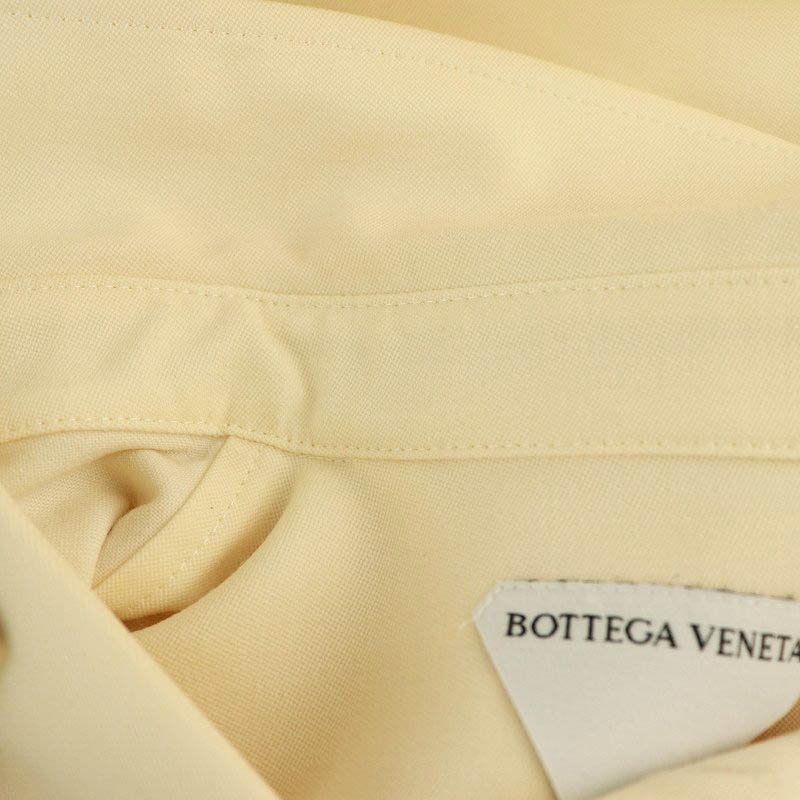 ボッテガヴェネタ BOTTEGA VENETA ウールショート丈長袖シャツ