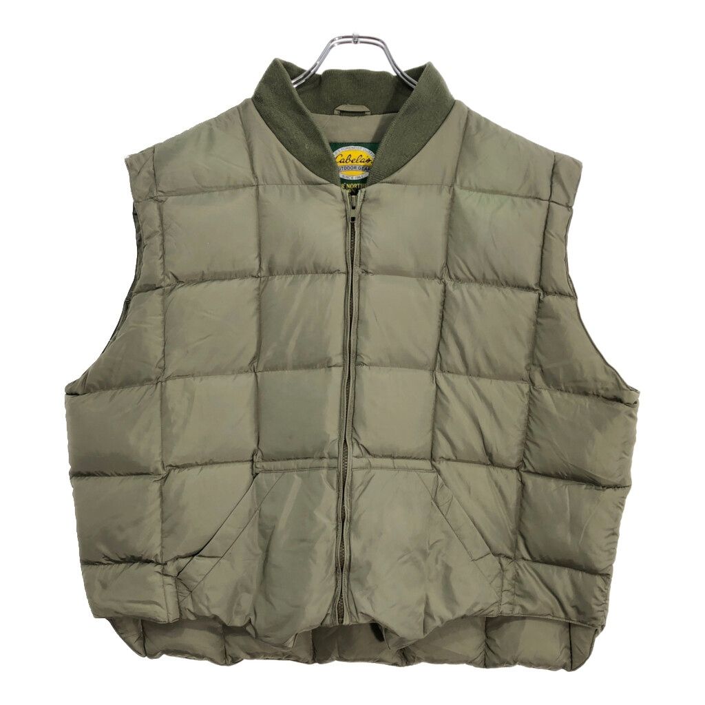 Cabela's ブラック ダウンベスト XL 90s Cabelas カベラス グース