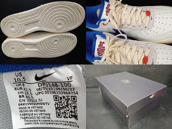 NIKE スニーカー メンズ 27.5 WMNS AIR FORCE 1 '07 LX ナイキ