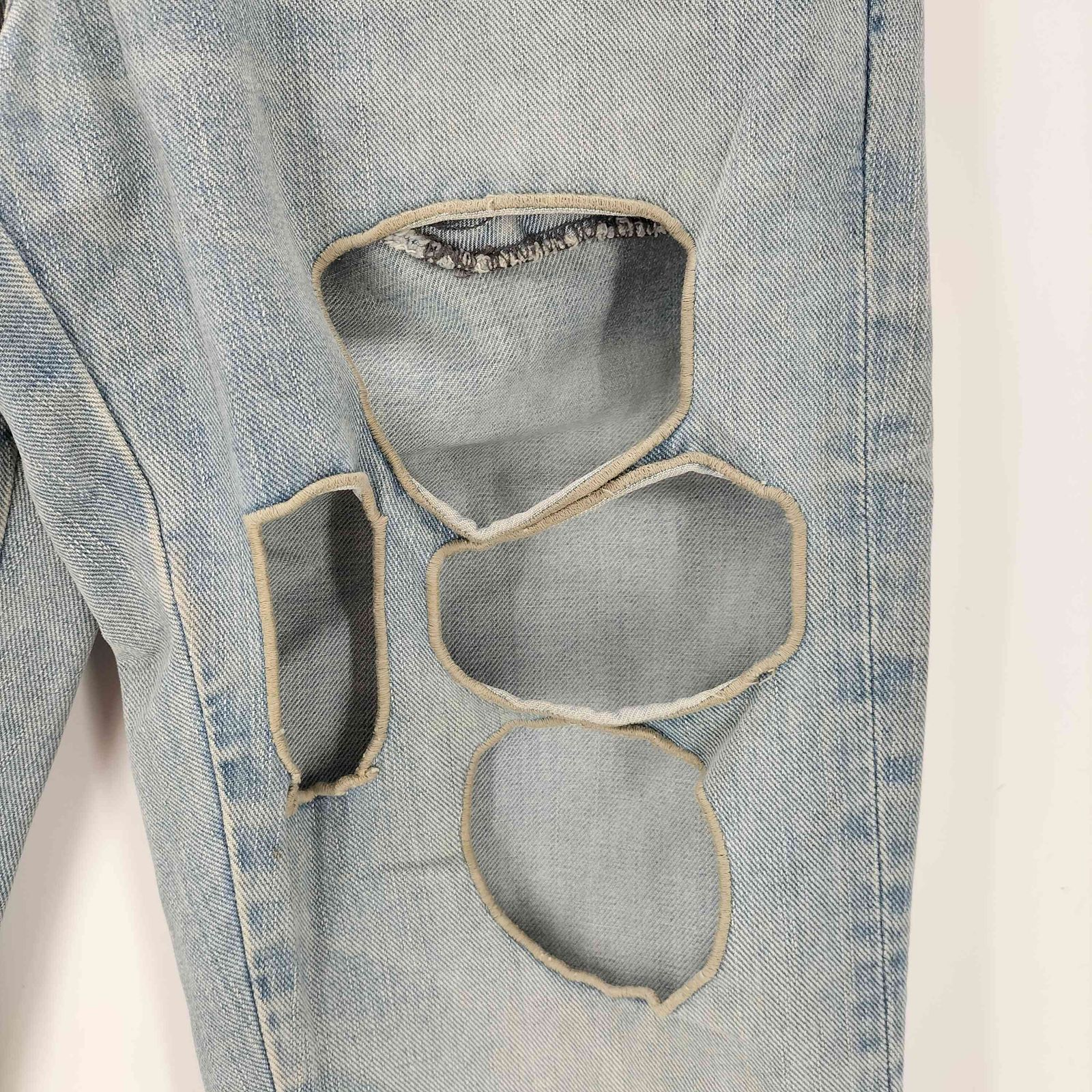 エヌハリウッド N.HOOLYWOOD 別注 ダメージ加工デニムパンツ メンズ 