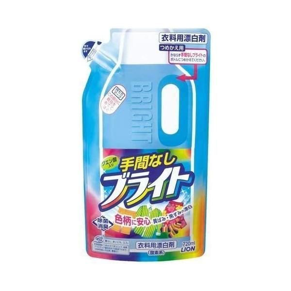 ブライトW 衣類用漂白剤 詰替 480ml×3個セット - 洗濯・仕上げ剤