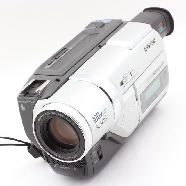 並品 SONY DCR-TRV225K ハンディカム Digital8ビデオカメラ 8mmビデオプレーヤー