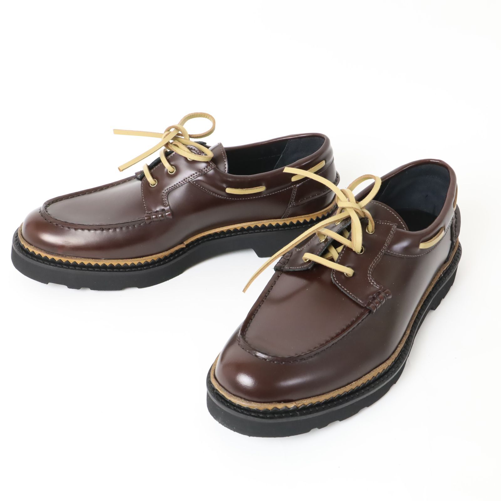 新品 Paul Smith ポール・スミス Barca ボートシューズ レザー 